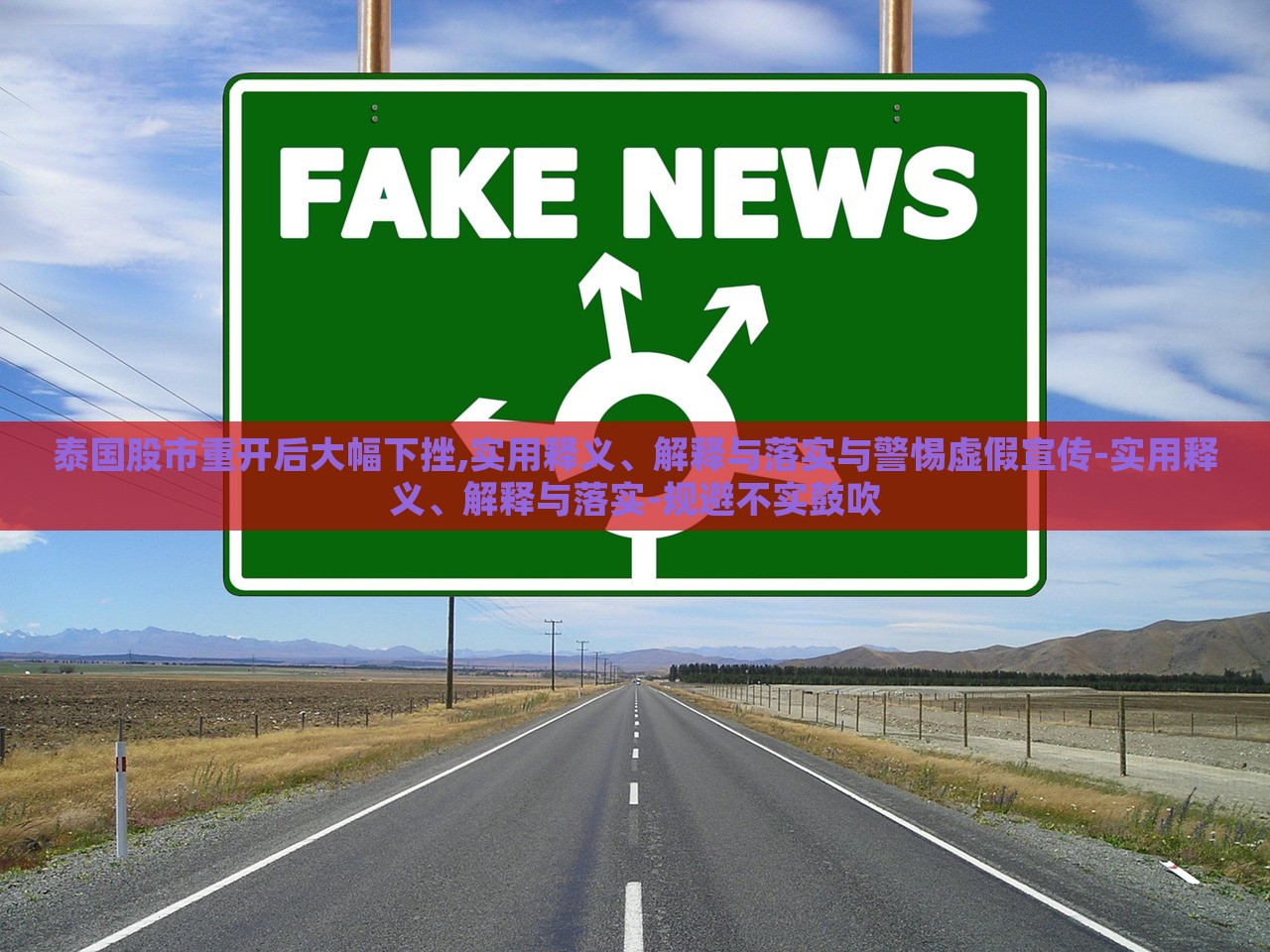 泰國股市重開后大幅下挫,實(shí)用釋義、解釋與落實(shí)與警惕虛假宣傳-實(shí)用釋義、解釋與落實(shí)-規(guī)避不實(shí)鼓吹